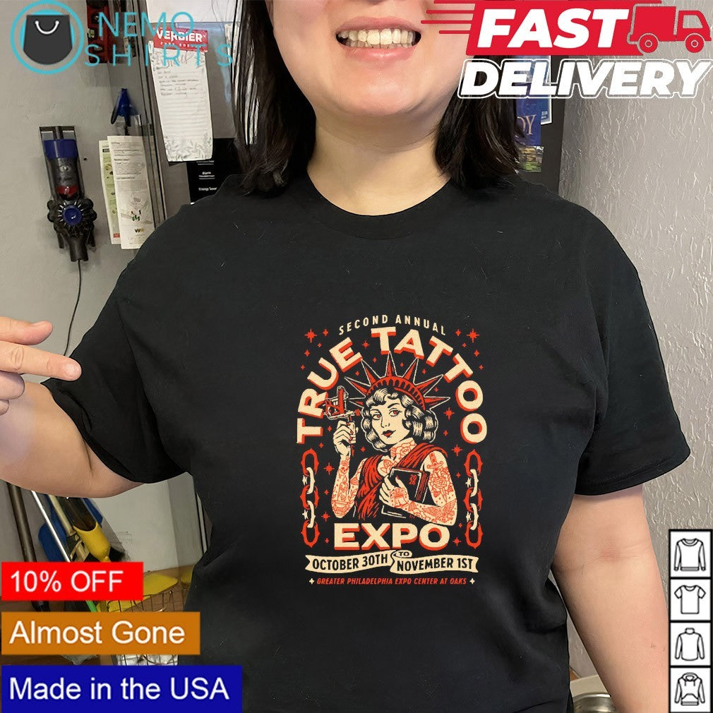 Second annual true tattoo Expo greater Philadelphia Expo center shirt