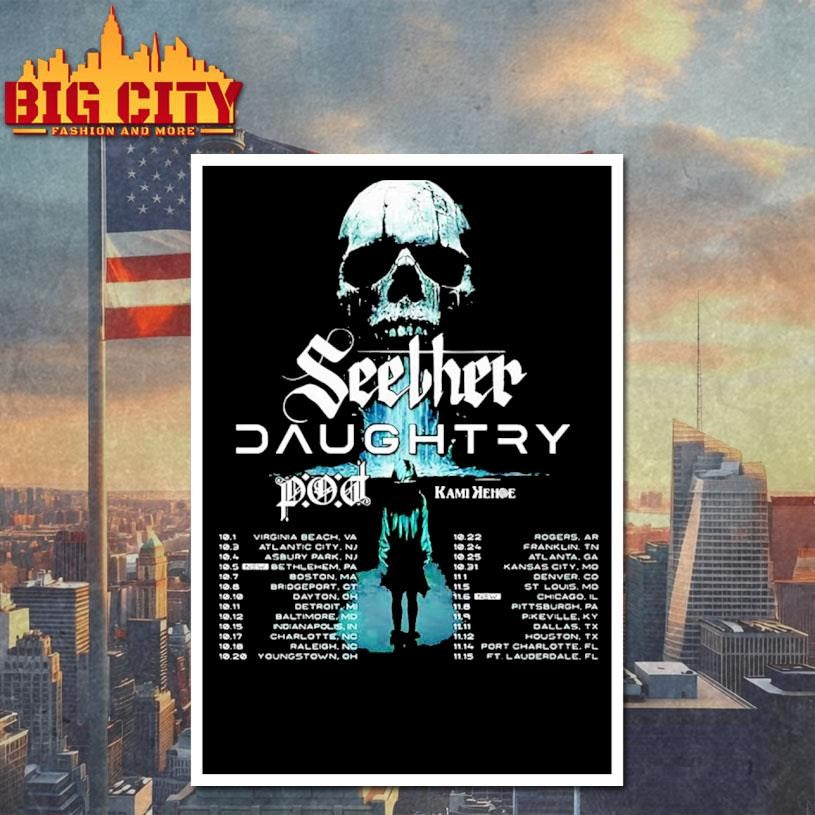 Seether x Daughtry Tour 2025 Shirt
