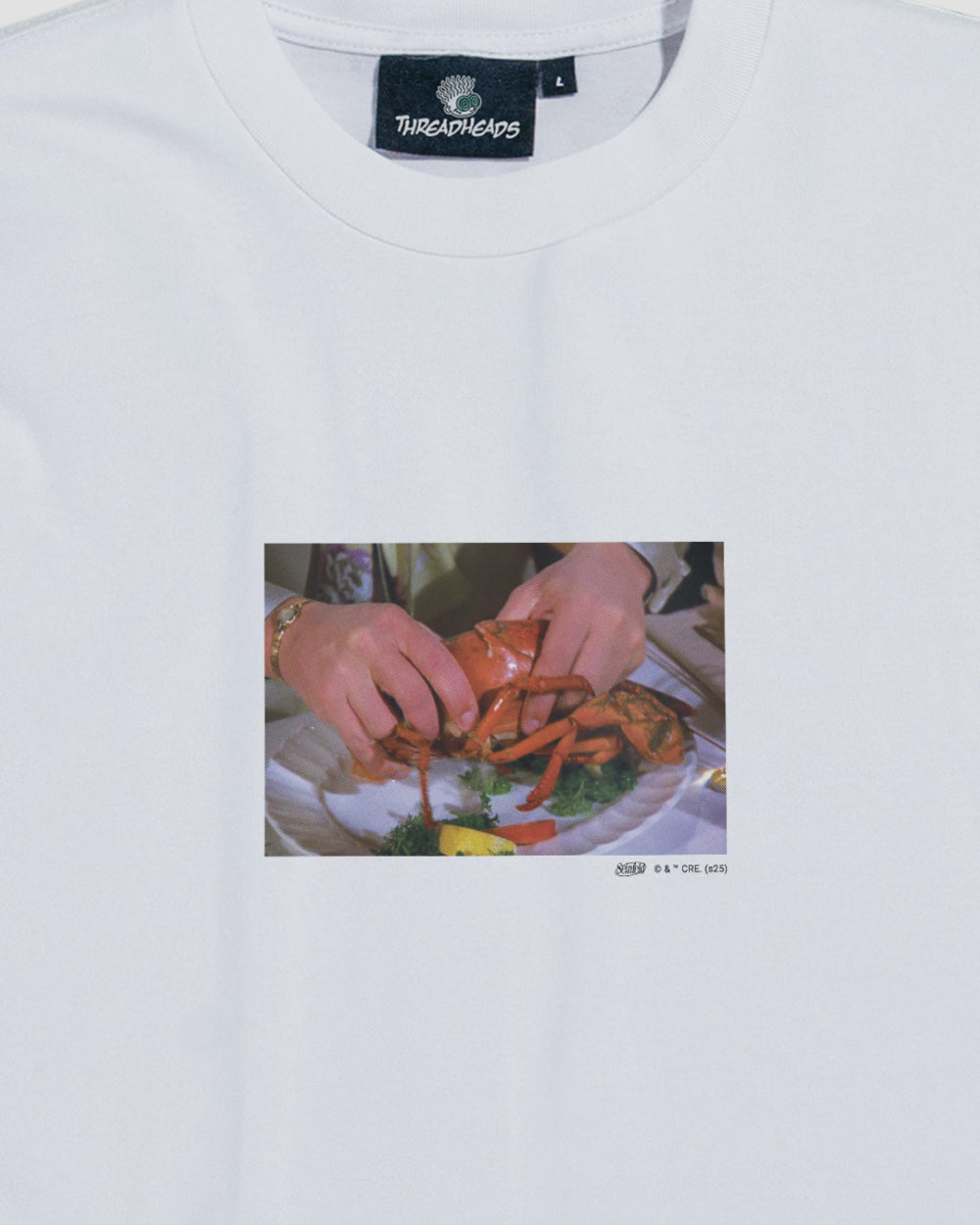 Fancy Dinner Oversized Tee