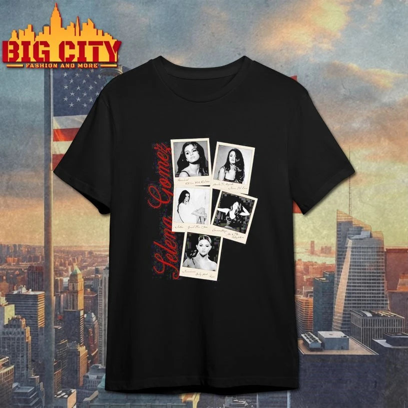 Selena Gomez 10-Year Anniversary Collection Revival Polaroid shirt