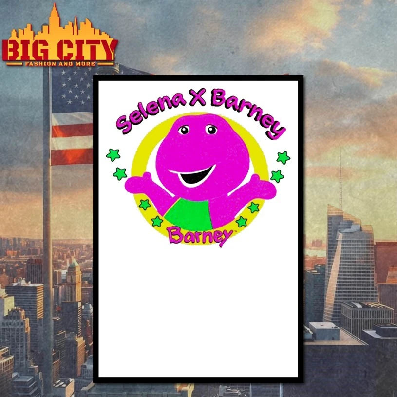 Selena Gomez Barney X Selena Starbright shirt