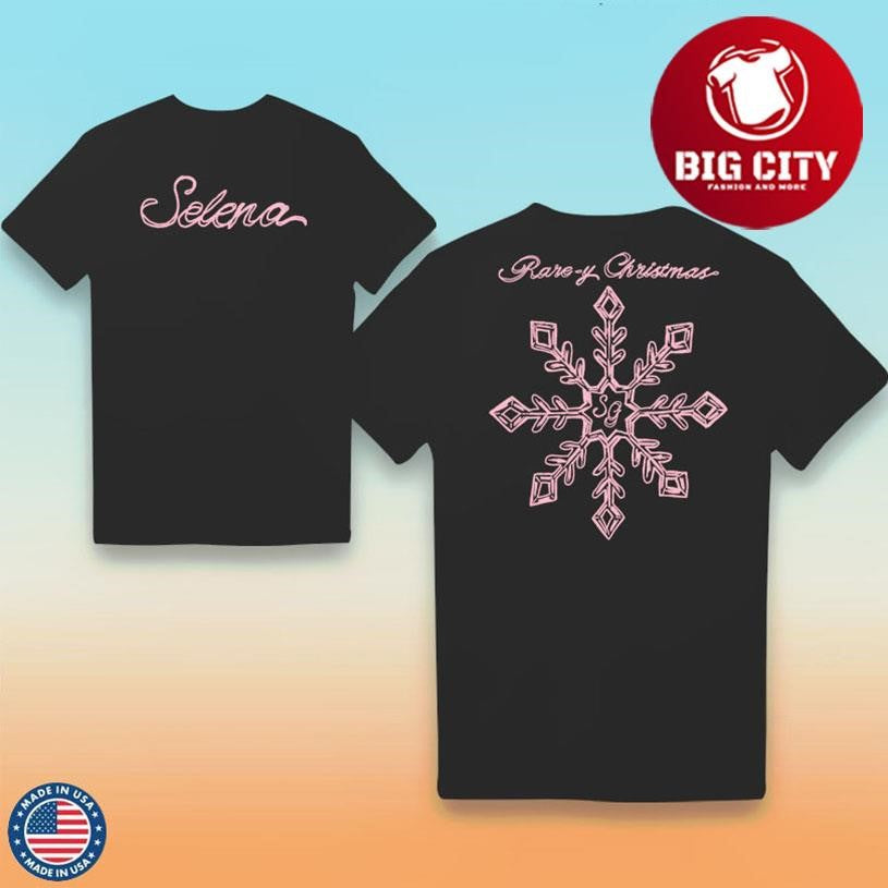 Selena Gomez Rare-y Christmas Two Sided Shirt
