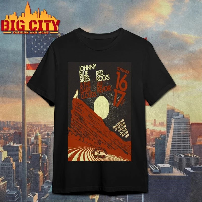 Sep 16 &amp; 17 2025 Johnny Blue Skies Morrison Poster Shirt