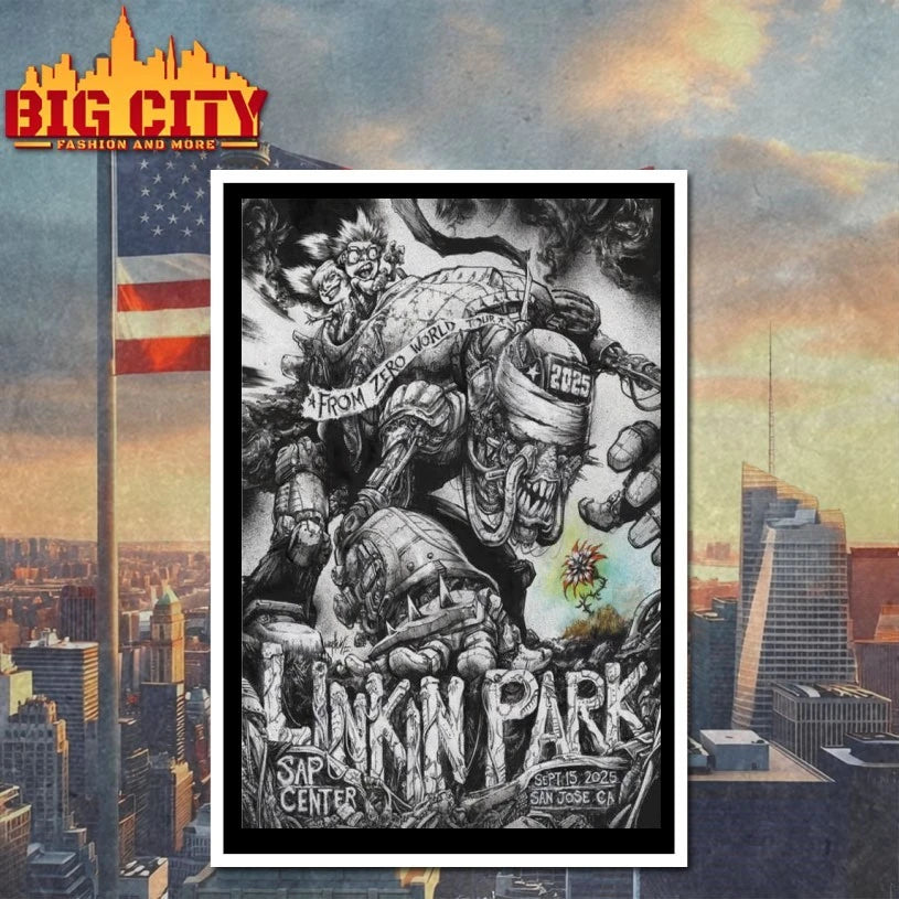 Sept 15 2025 San Jose, CA Linkin Park Poster shirt