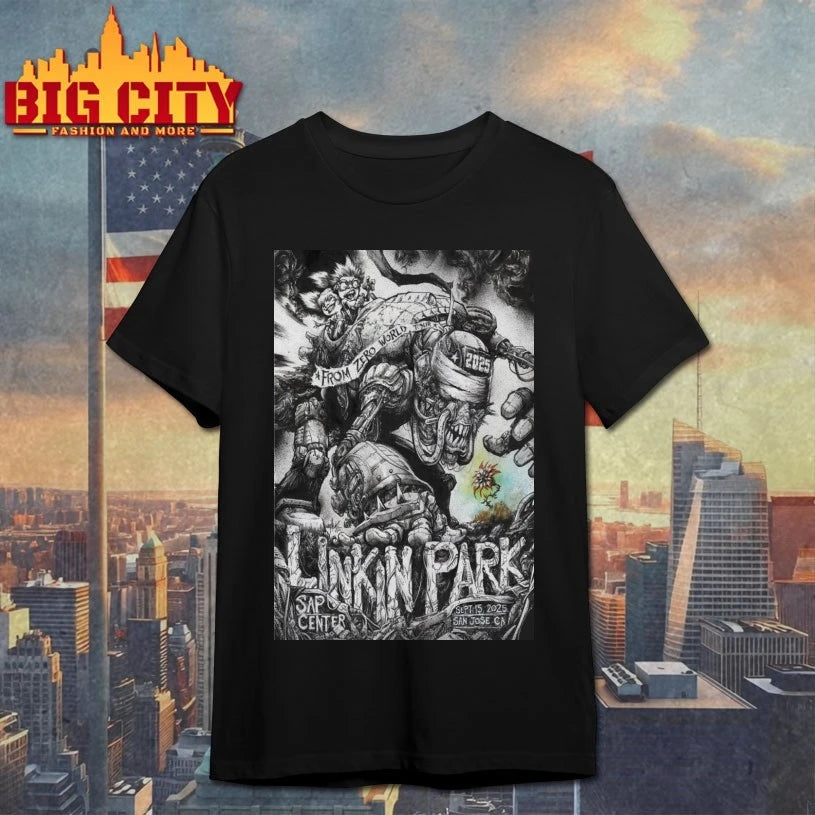 Sept 15 2025 San Jose, CA Linkin Park Poster shirt