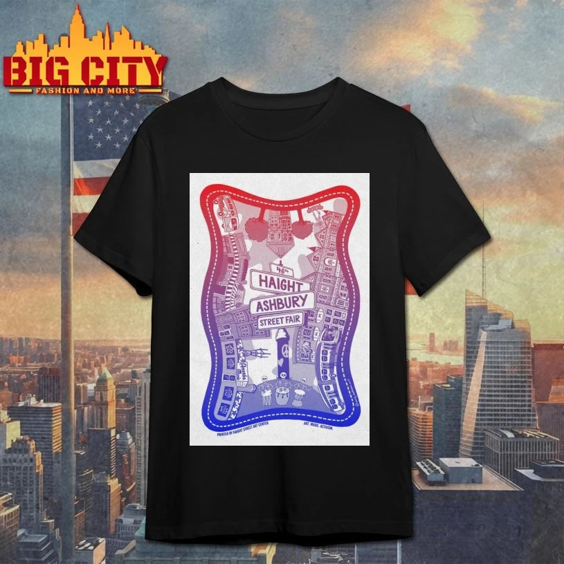 Sept 7 2025 Poster Haight Ashbury Street Fair shirt