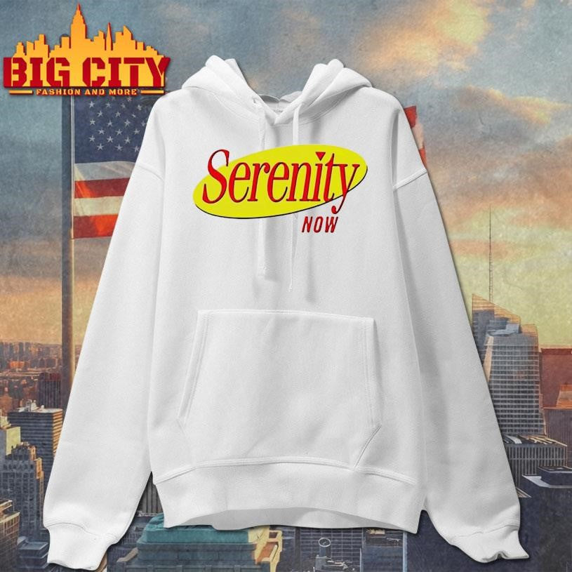 Serenity Now Seinfeld Logo Shirt