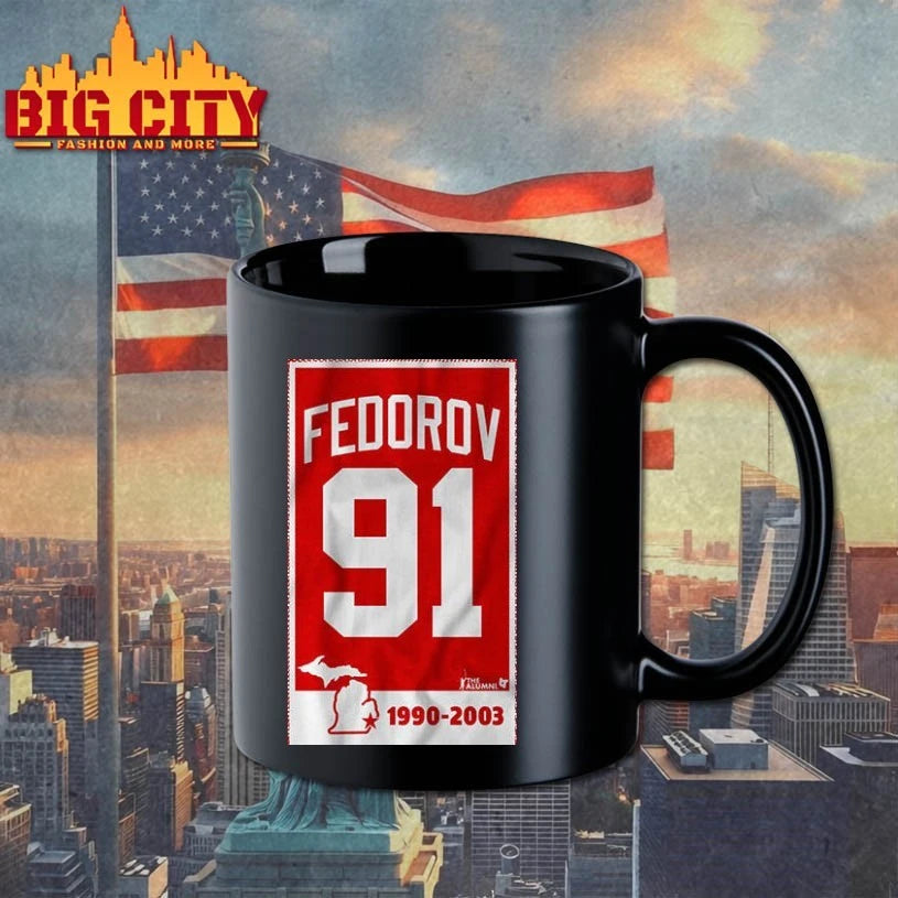 Sergei Fedorov 91 1990-2003 shirt