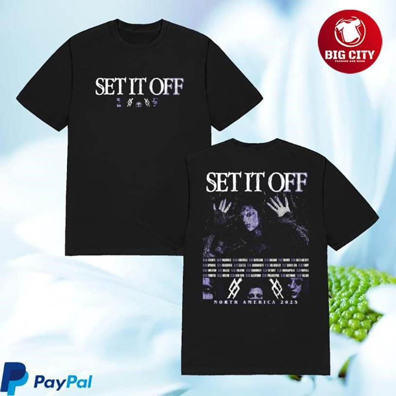 Set It Off Band Fall 2025 Tour Two Sided Shirt