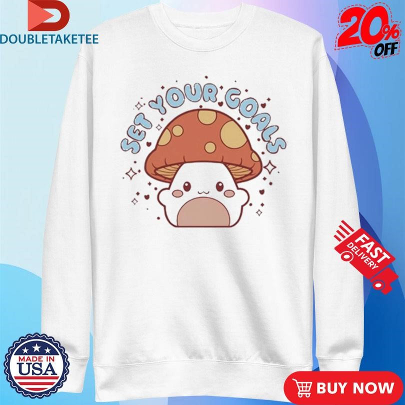 Set Your Goals Shroom Celebrate 20 Years 2025 Shirts