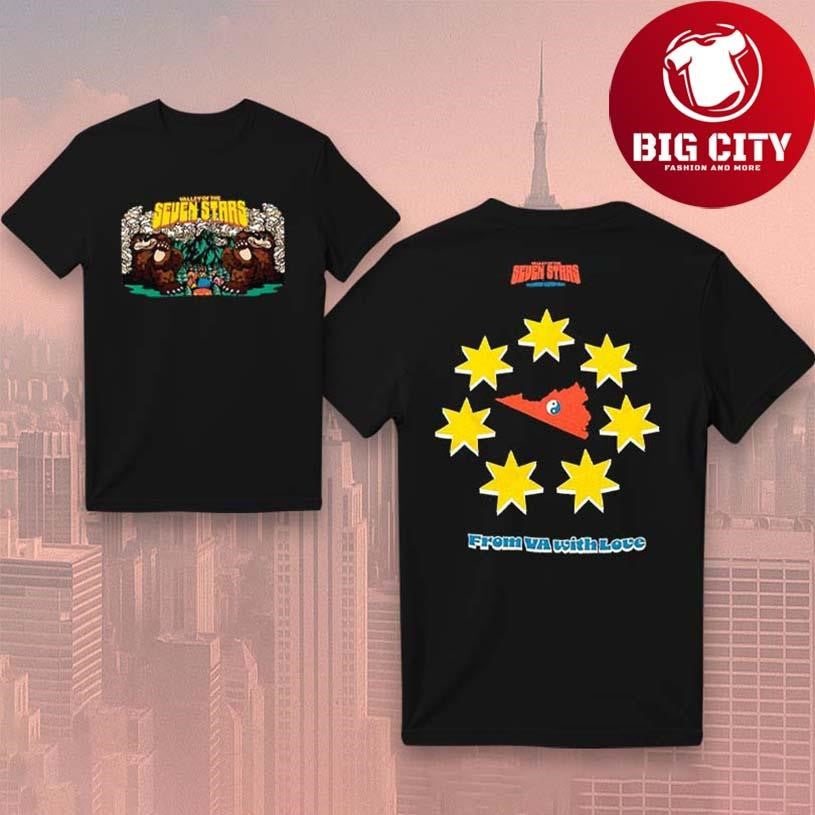 Seven Stars Festival From VA With Love 2025 New Two Sided Shirt