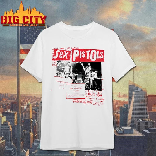 Sex Pistols Anarchy in Huddersfield Christmas 1977 shirt