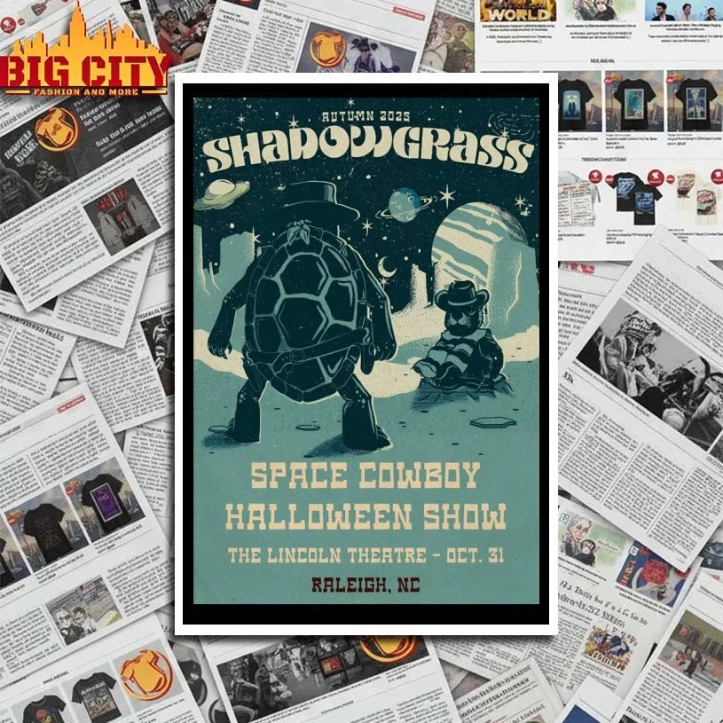 Shadowgrass Lincoln Theatre In Raleigh NC October 31 2025 Poster shirt
