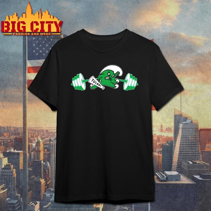 Shadre Hurst Weight Lifting Tulane Shirt
