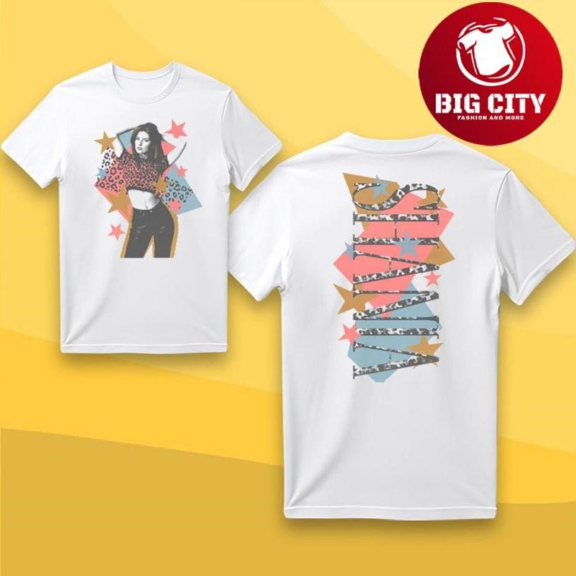Shania Twain Stars Photo Two Sided Shirt