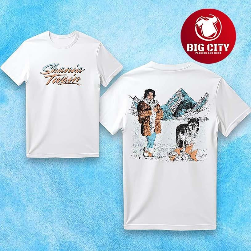Shania Twain Wolf 2025 Two Sided Shirt