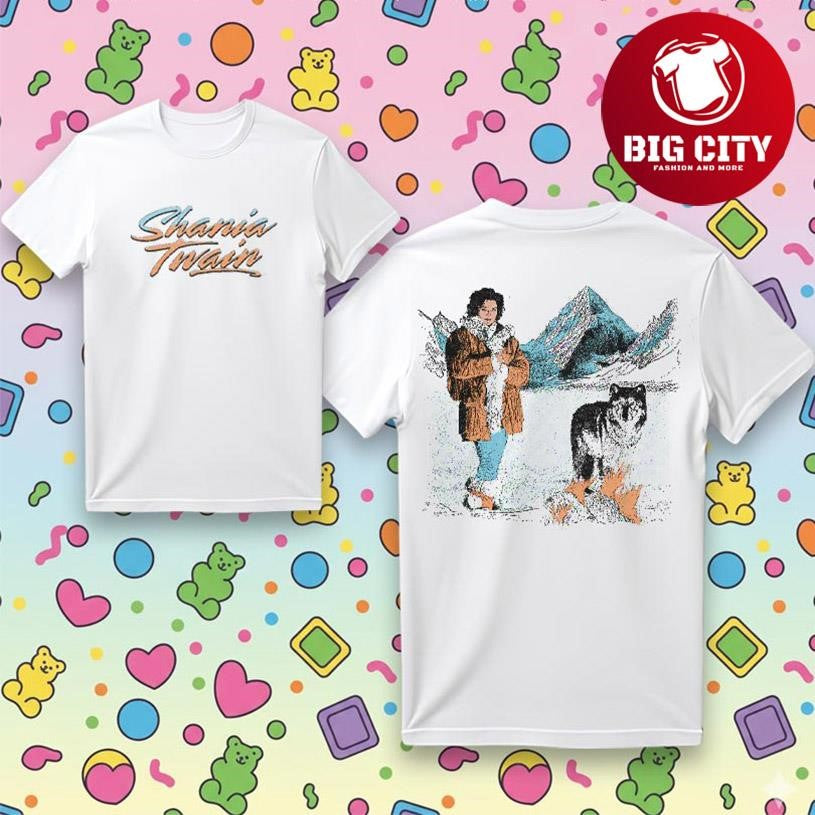 Shania Twain Wolf Two Sided Shirt