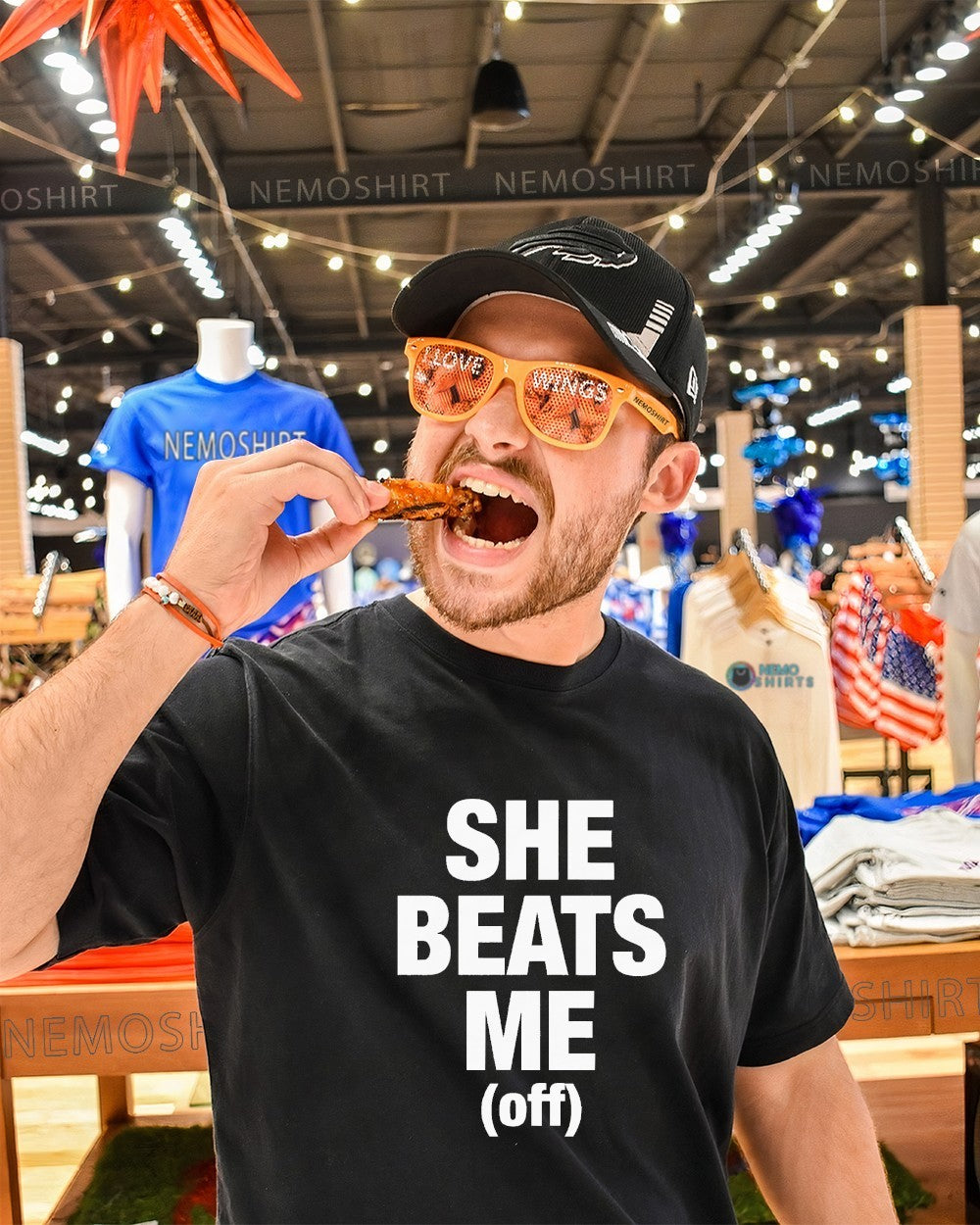 She beats me off shirt