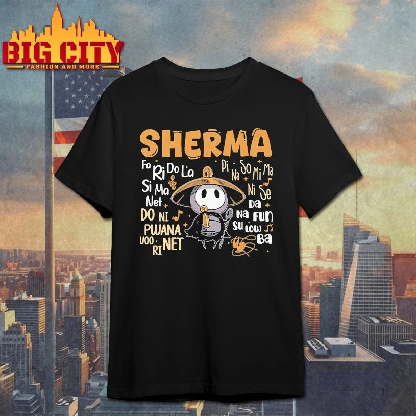 Sherma Singing Hollow Knight shirts