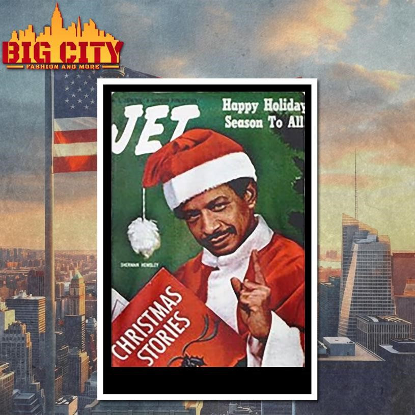 Sherman Hemsley Santa Claus Christmas Shirt