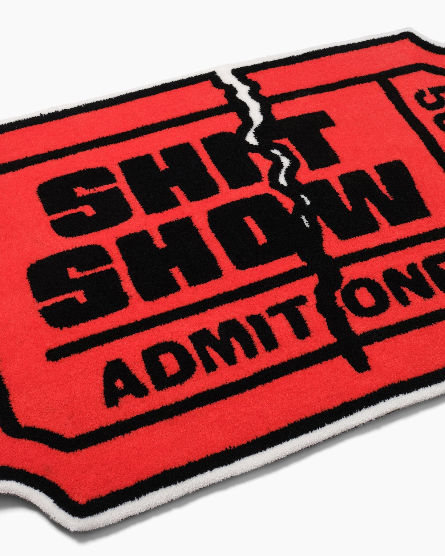 Shit Show Ticket Rug