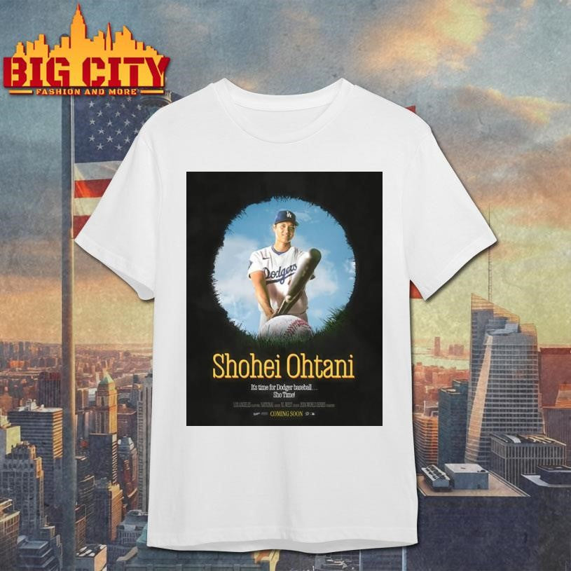 Shohei Ohtani It’s Time For Los Angeles Dodgers Baseball Show Time Sho’in Off In The World Series 2025 Shirt