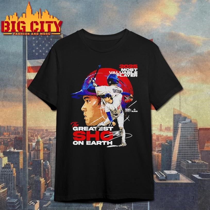 Shohei Ohtani Los Angeles D 2025 MVP Signature Shirt