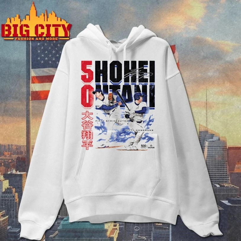 Shohei Ohtani Los Angeles D 50 Strikeouts 50 Home Runs Shirt