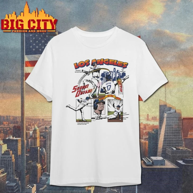 Shohei Ohtani Los Angeles D Comic Shirts