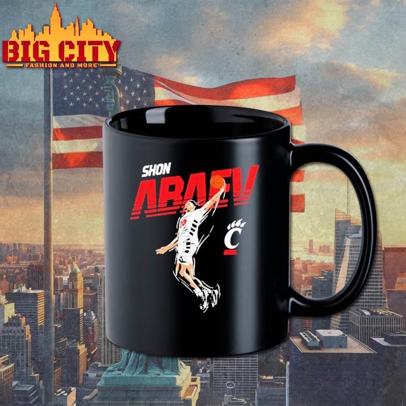 Shon Abaev 10 Cincinnati Bearcats Basketball Shirt