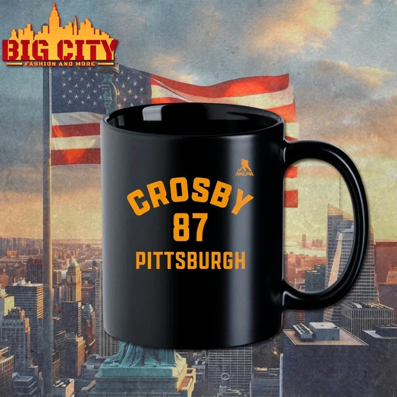 Sidney Crosby Pittsburgh Name &amp; Number shirt