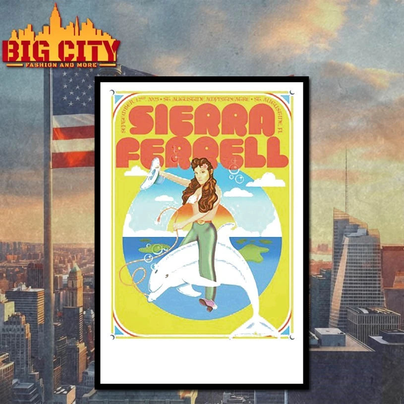 Sierra Ferrell At The St. Augustine Amphitheatre On Sep 12 2025 shirt