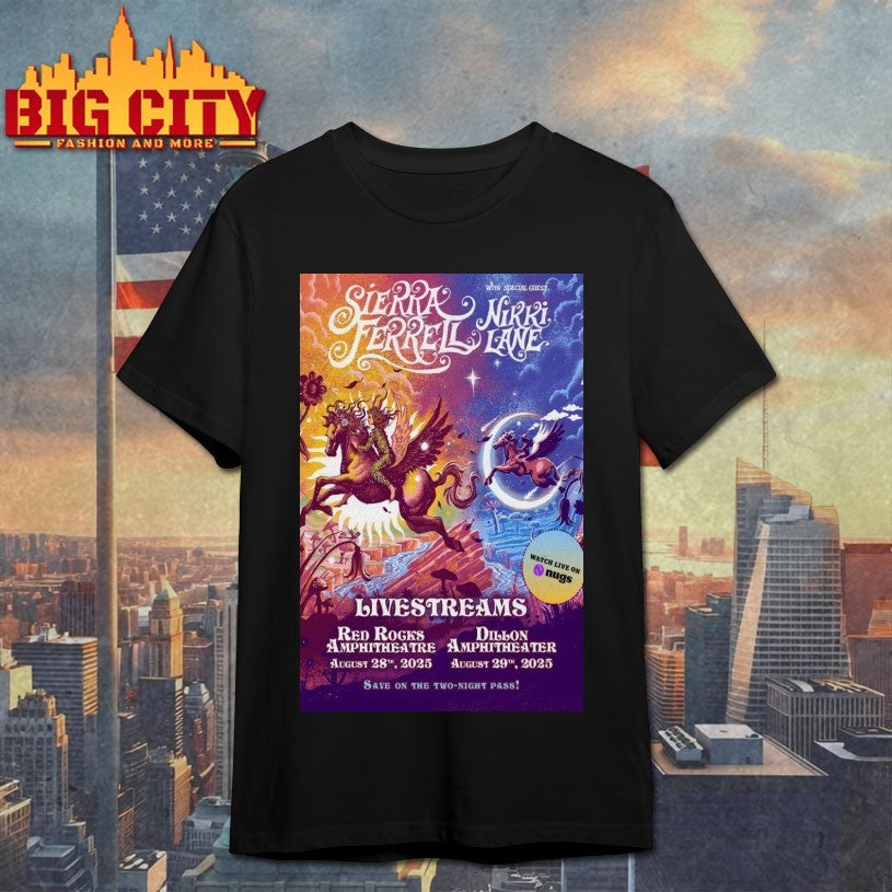 Sierra Ferrell Aug 29 2025 Dillon, CO Poster Shirt