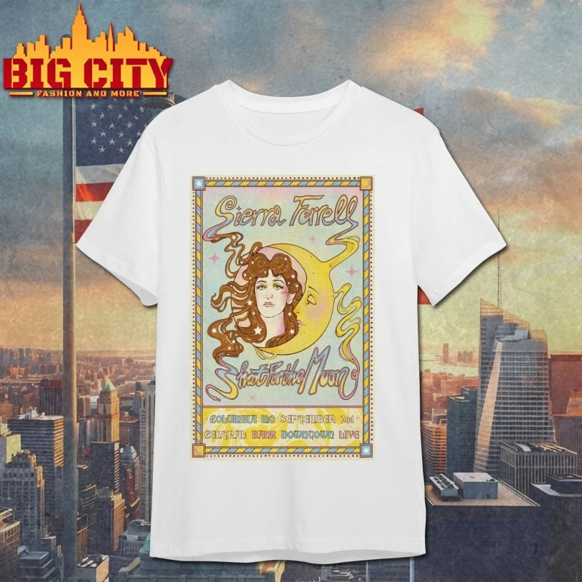 Sierra Ferrell Central Bank Downtown Live, Columbia, MO Sep 02 2025 Poster Shirt
