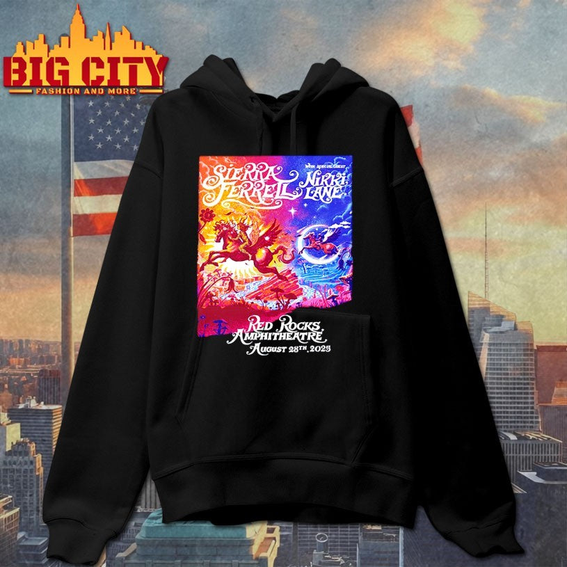 Sierra Ferrell Event Aug 28 2025 Tour Red Rocks Shirt