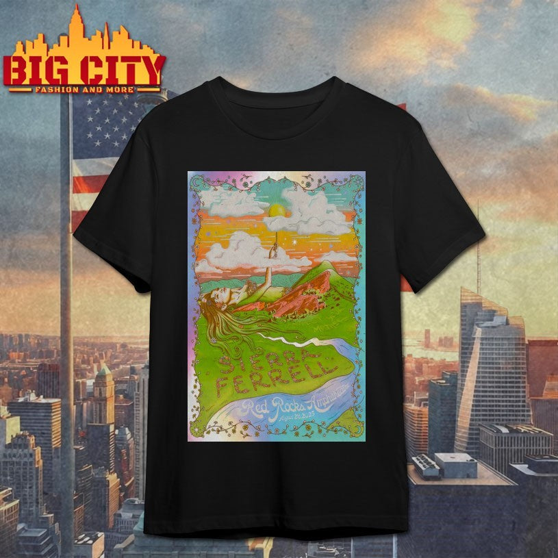 Sierra Ferrell Red Rocks Amphitheatre In Morrison CO August 28 2025 Poster Shirts