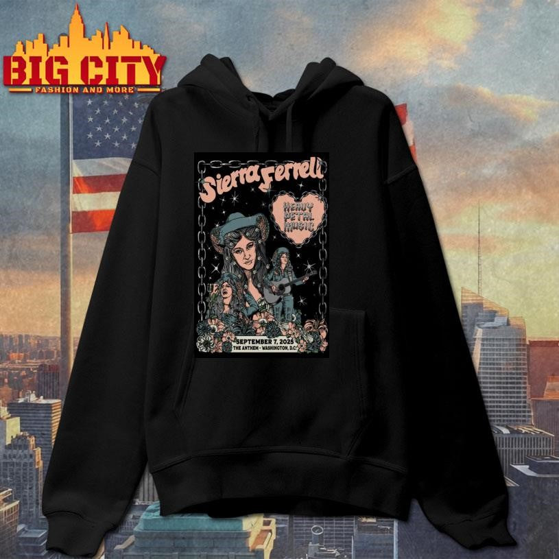 Sierra Ferrell Sept 7 2025 The Anthem Washington Poster shirt