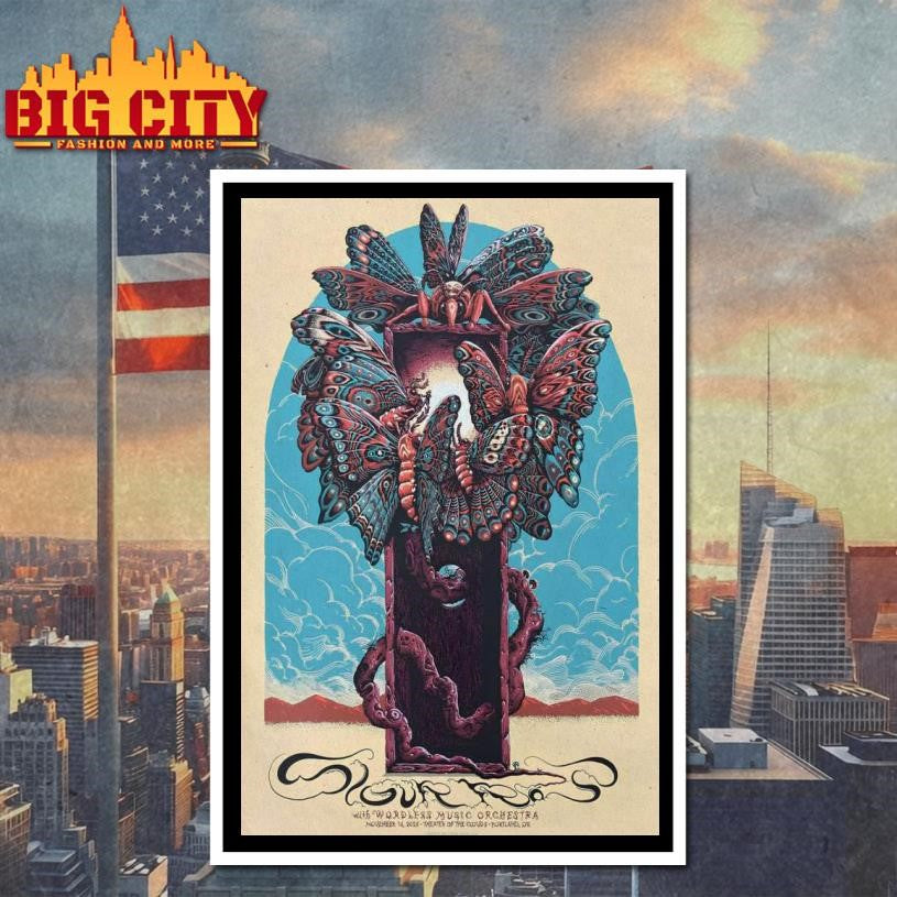 Sigur Rós Nov 14 2025 Portland, OR Nov 14 2025 Poster Shirt