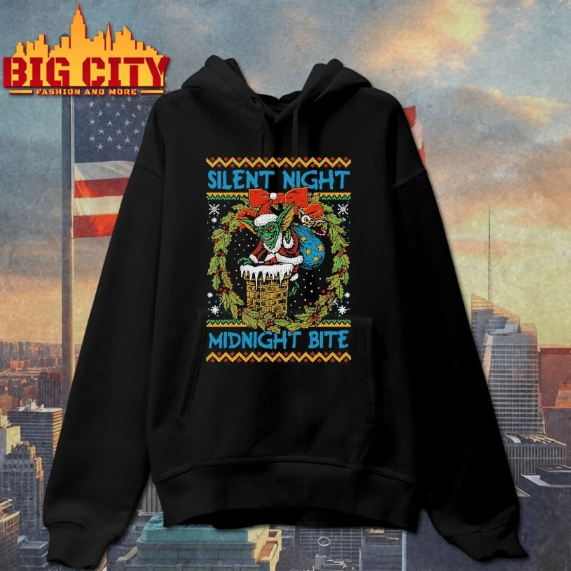 Silent Night Midnight Bite ugly shirt