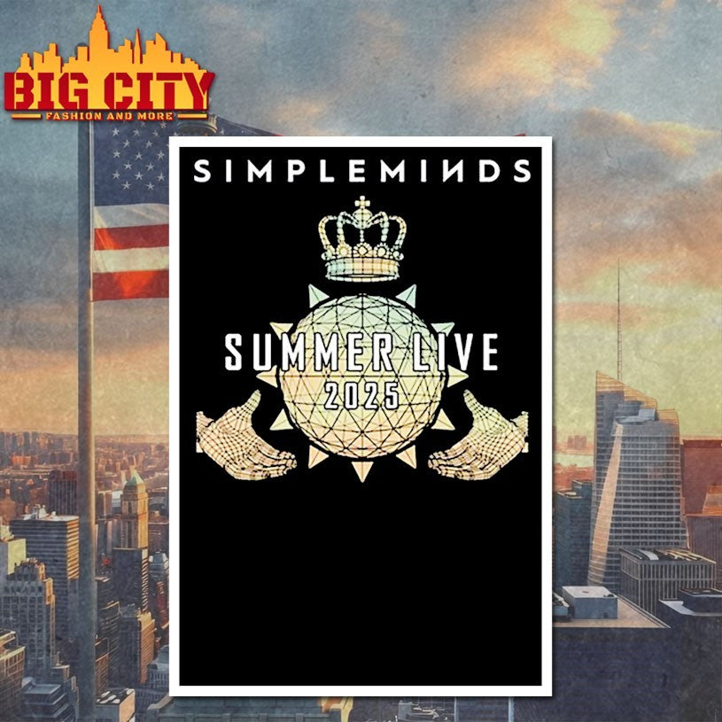 Simple Minds Claddagh Summer Live Itinerary Shirts