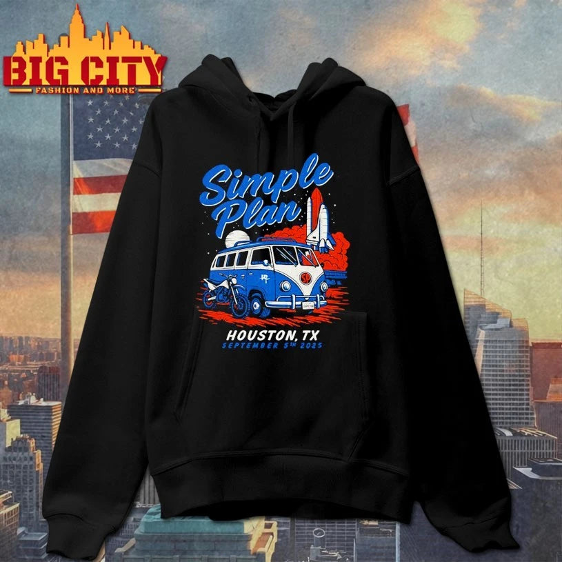 Simple Plan 2025 Tour Houston, TX shirt