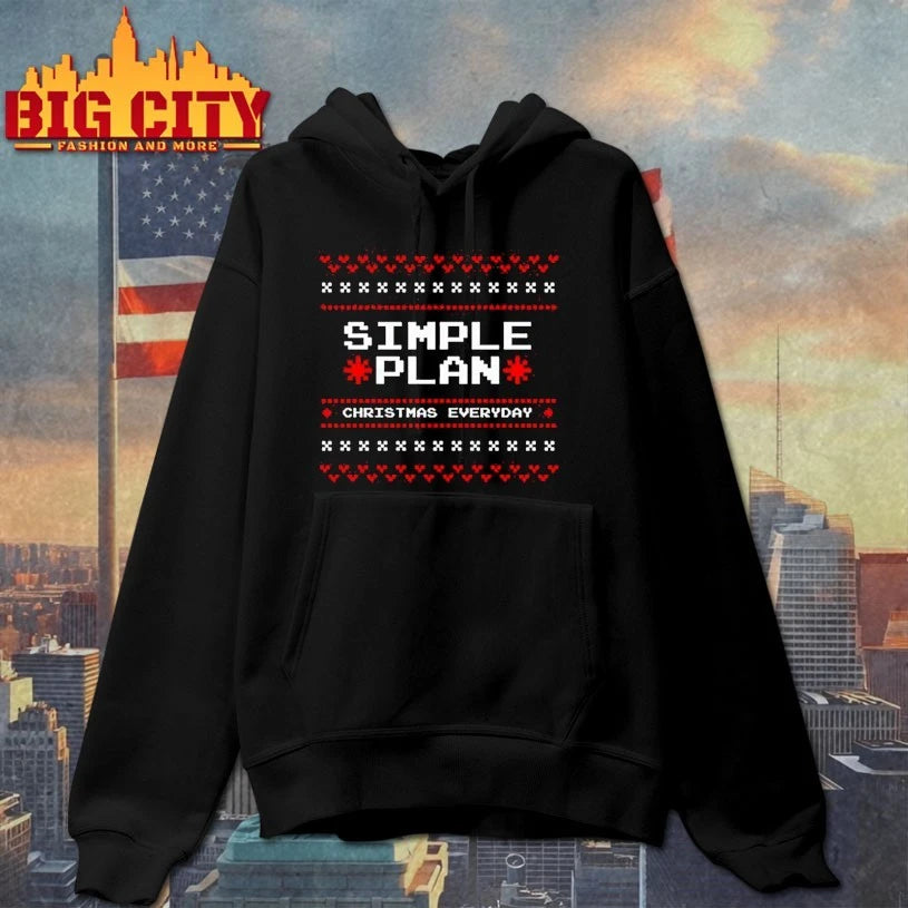Simple Plan Christmas Everyday 2025 ugly shirt