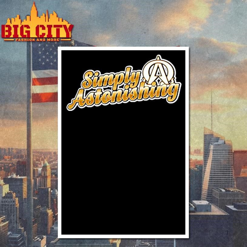 Simply Astonishing Gold Script Shirt
