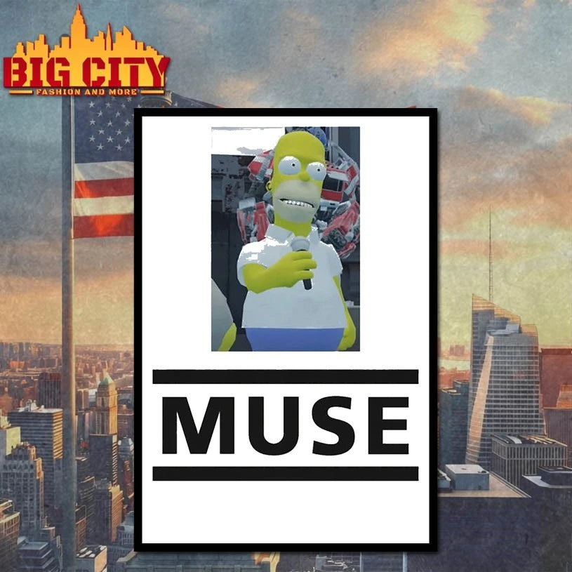 Simpson Muse Band Shirt