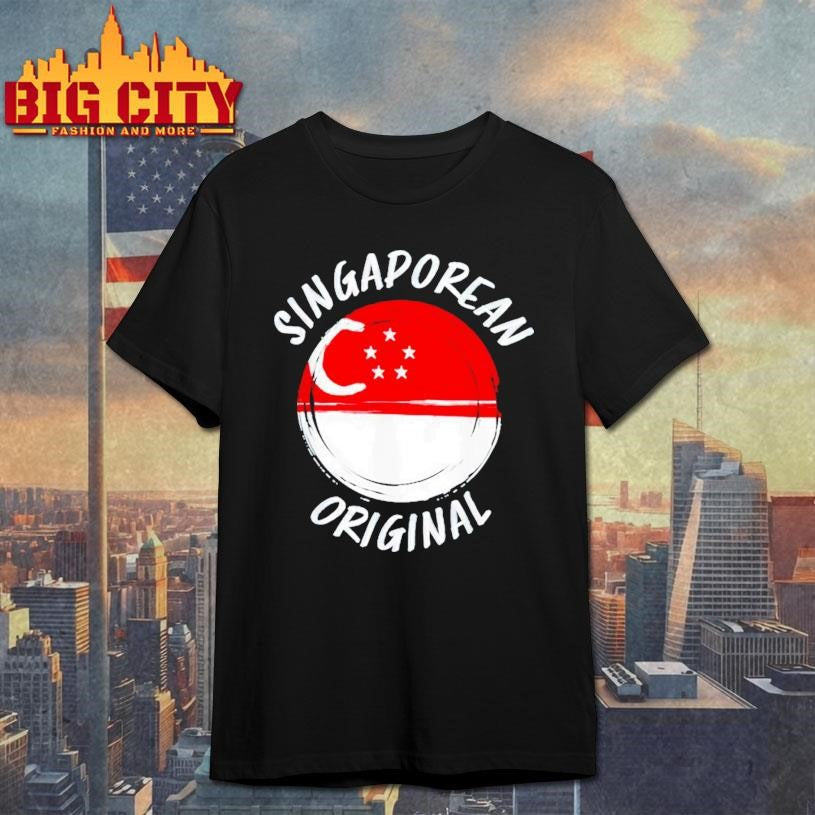 Singaporean Original Flag Shirt