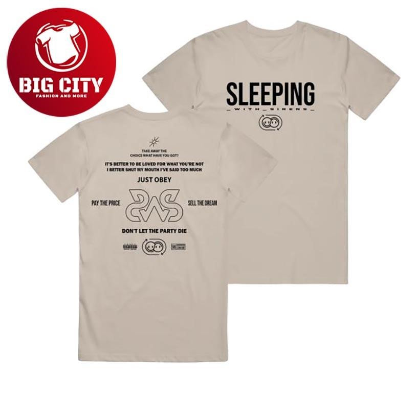 Sirens Just Obey 2025 Two Sided Shirt