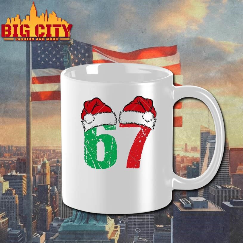 Six Seven Santa Hat Shirt