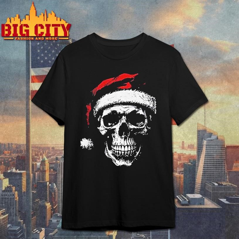Skeleton Santa Gothic Christmas Shirt