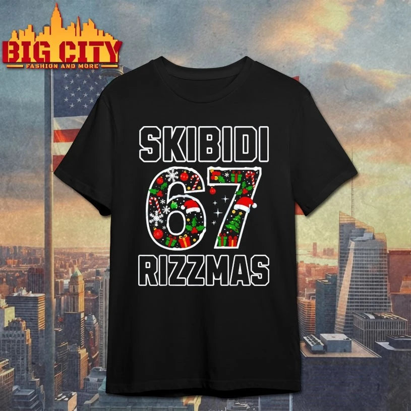 Skibidi Rizzmas 67 Viral shirt