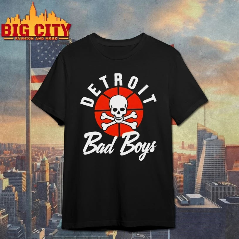 Skull Detroit Bad Boys shirt
